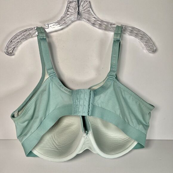 Cacique Lightly Lined T-Shirt Bra 42F Mint Green Lane Bryant Full Coverage - Picture 6 of 8